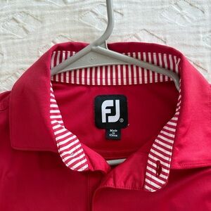 Foot Joy golf shirt - Men’s S - red